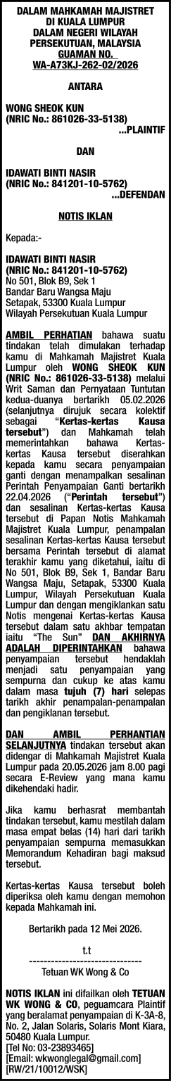 WK WONG & CO